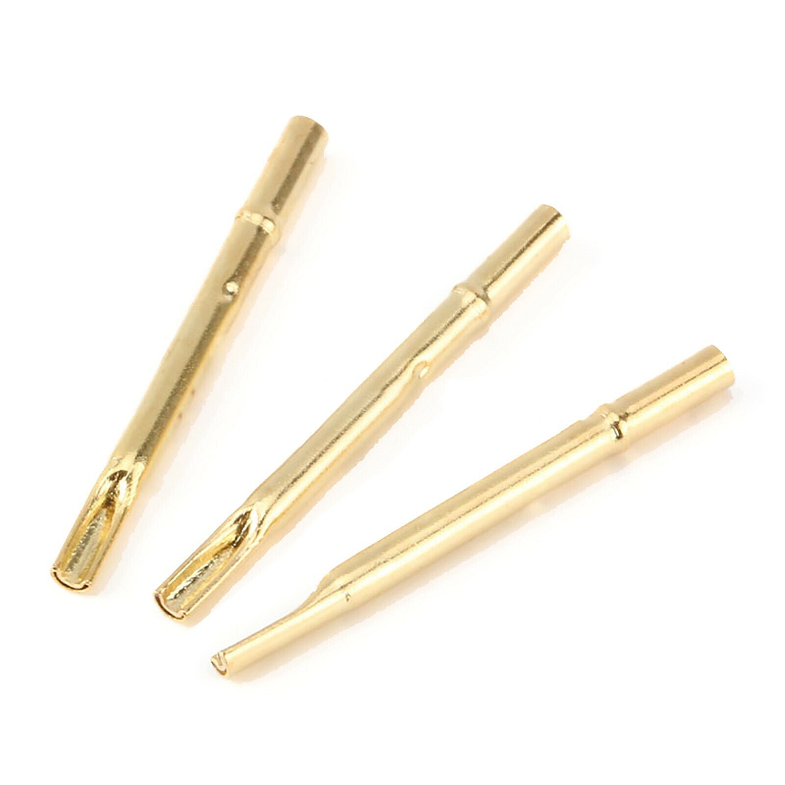10Pcs R75-3S Spear Spring Loaded Test Probe Needle Sleeve （Dia 1.3mm）