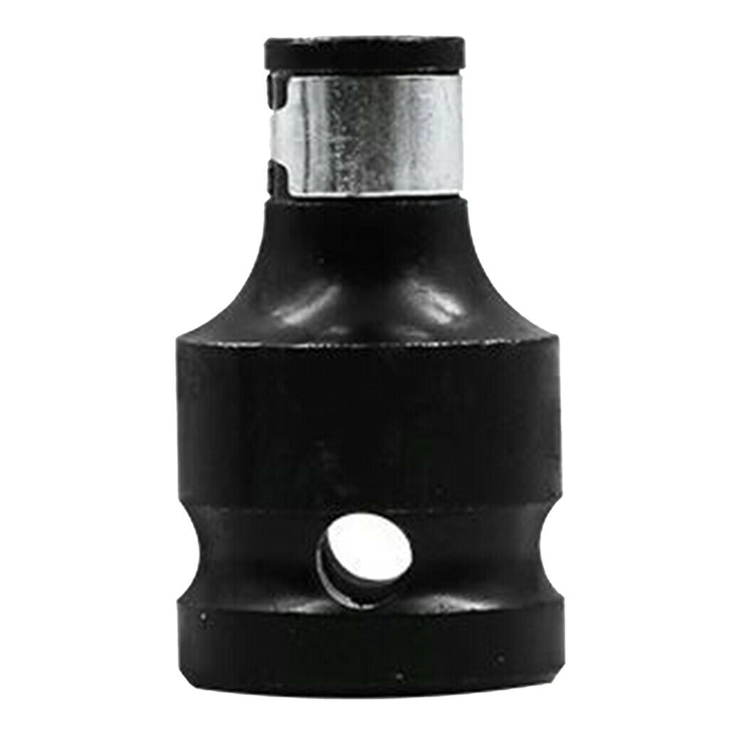 1pc 1 / 2inch To 1 / 4inch Hex Shaft Quick Release Screwdriver Bit Holder