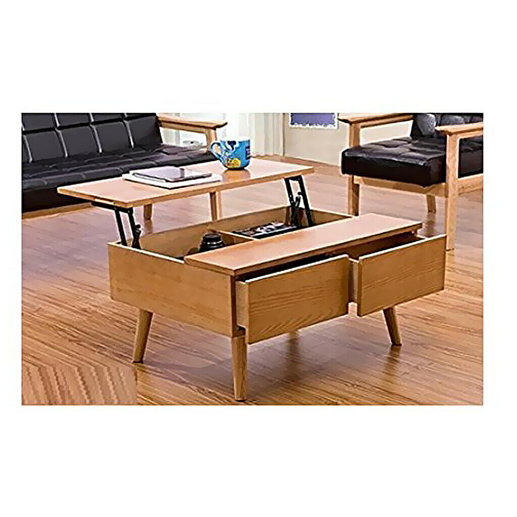 Lift up Coffee Table Desk Mechanism Hardware Hinge Spring Stand Set