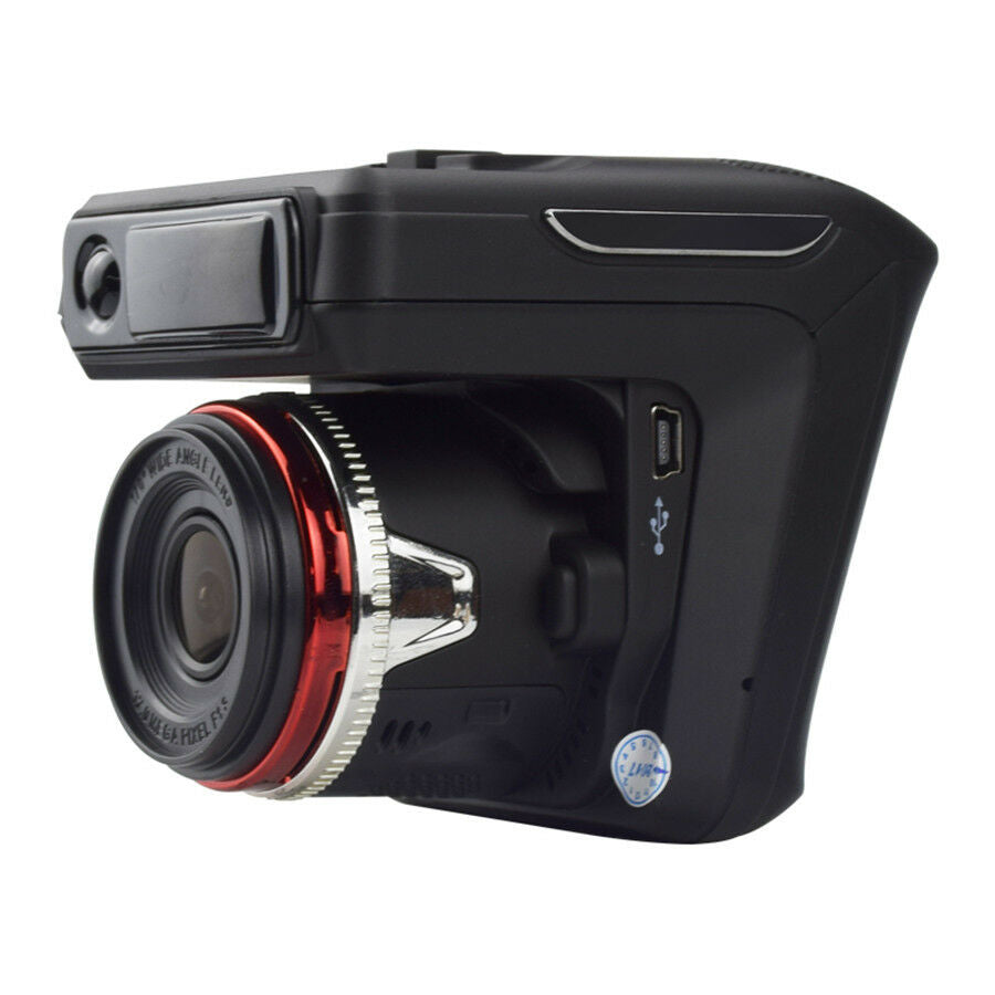 Car Radar Speed Detector Driving Recorder 2 In 1 Combo HD 1080P Dash Cam Camera