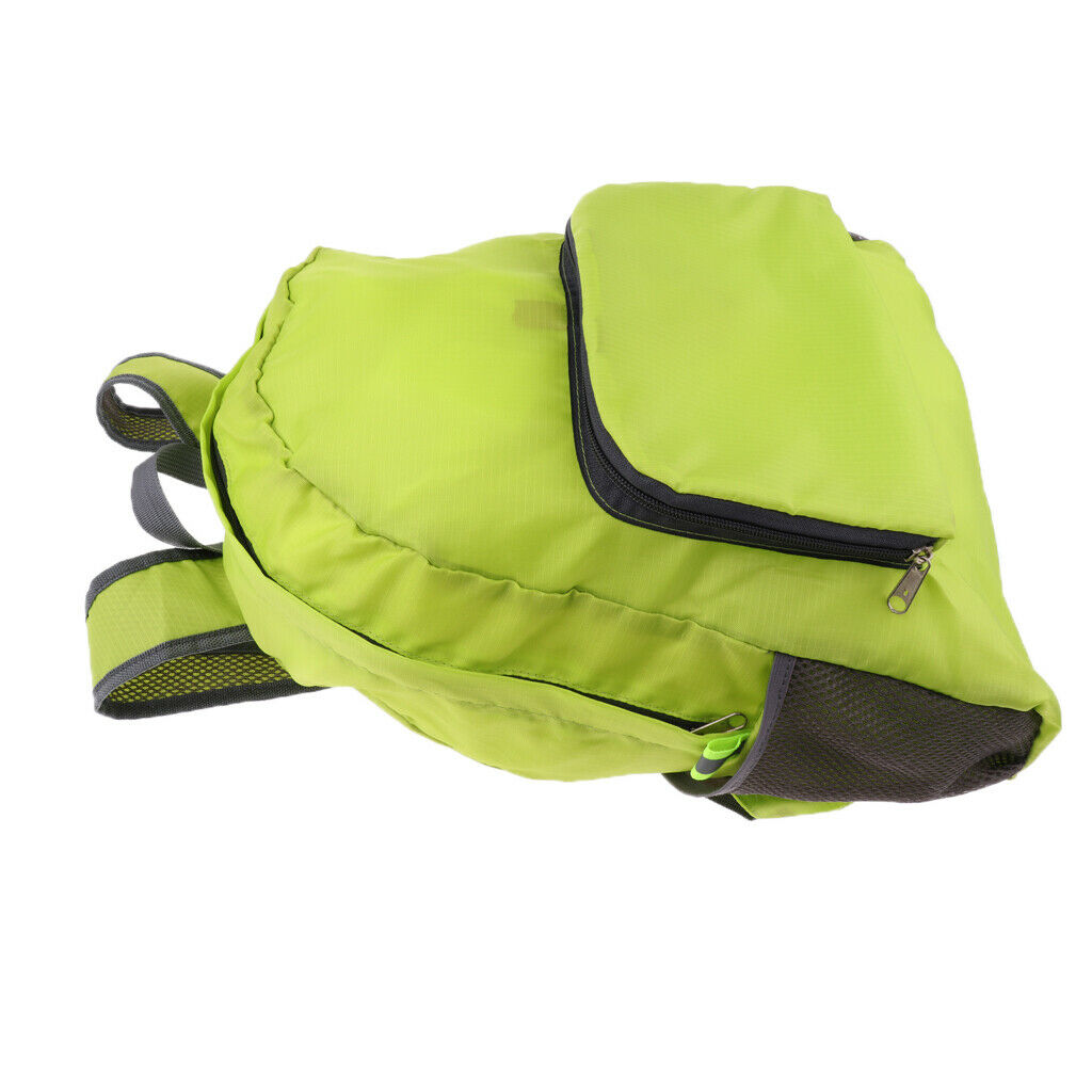 Women Folding Backpack Packable Light Travel Bag Daypack Bookbag green