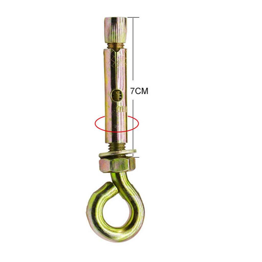 Golden Metal Ceiling Swing Screw Hanger Swing Connector Swing Hammock Hanger
