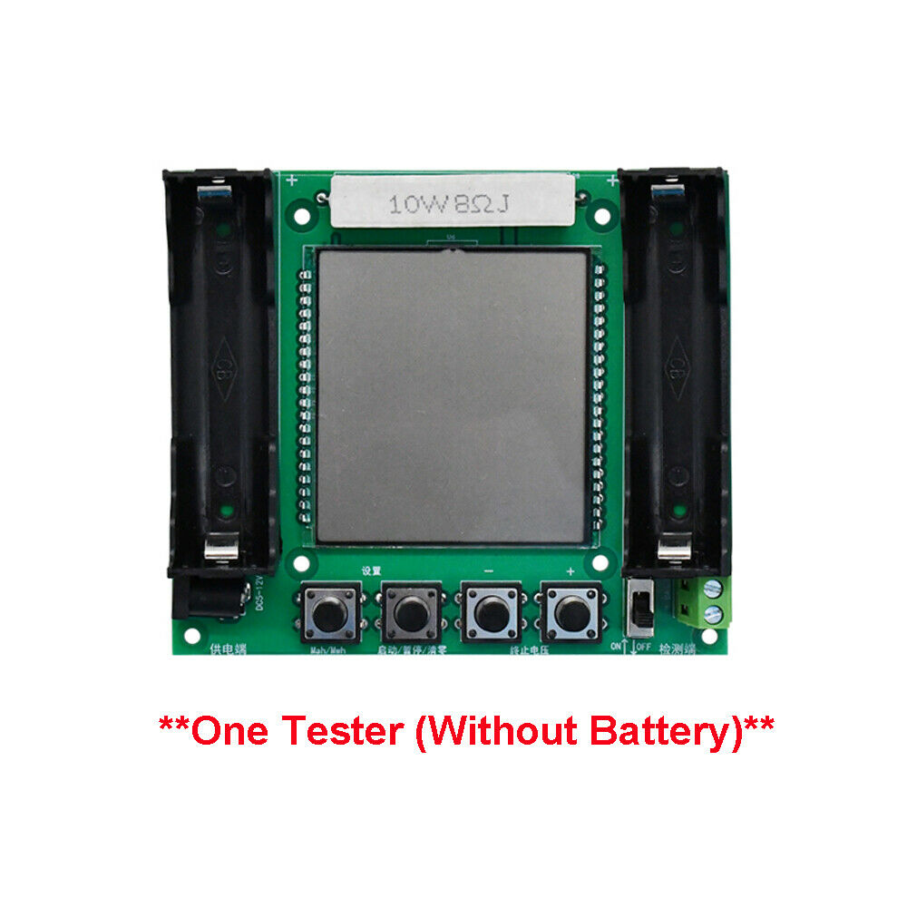 High Precision Lithium Battery 18650 Capacity Tester maH/mWH Digital Measurement