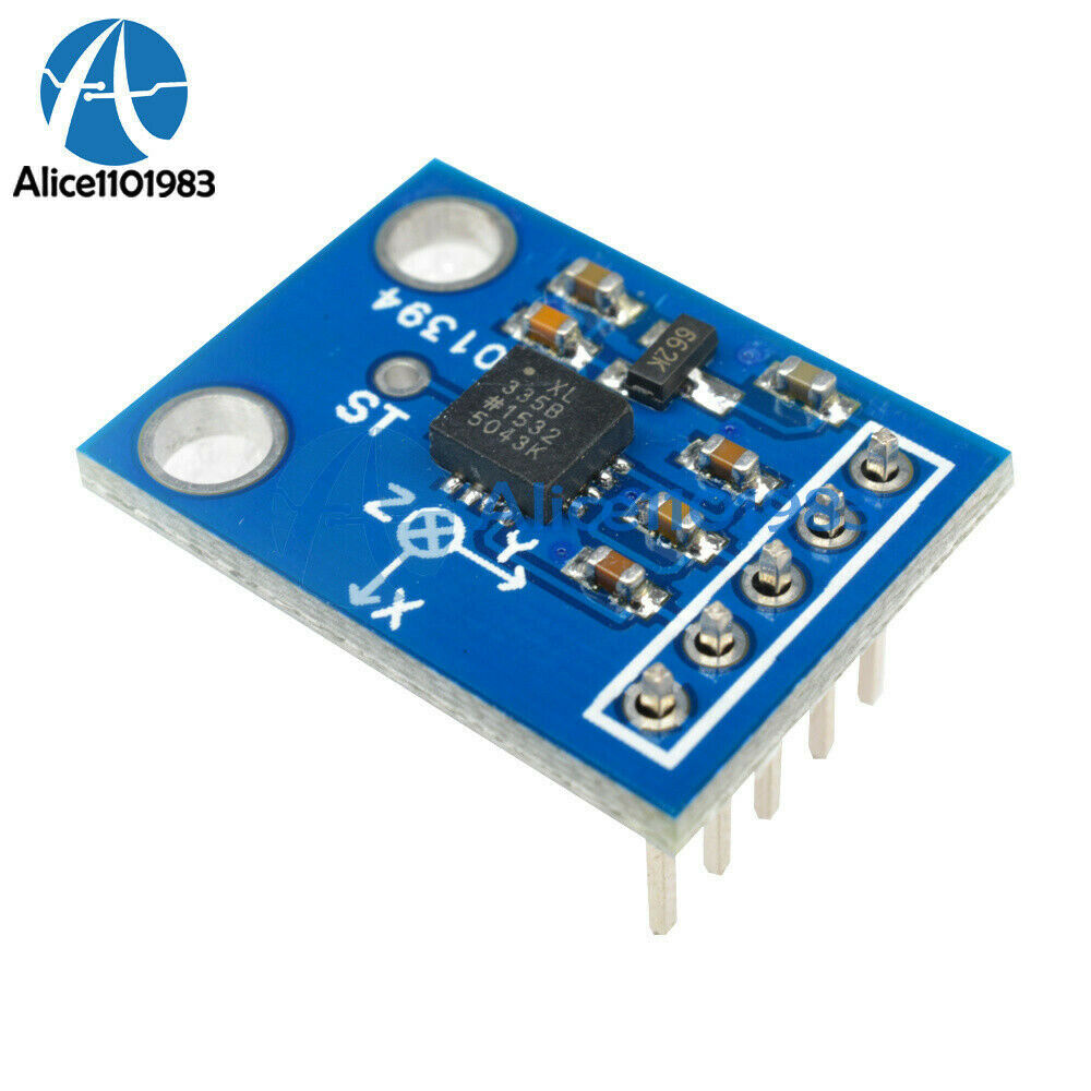 5PCS ADXL335 3-axis Analog Output Accelerometer Module angular transducer