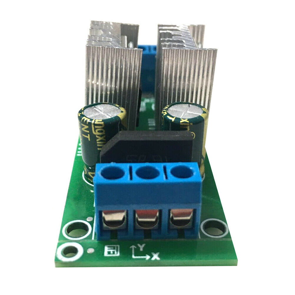 LM7815 + LM7915 ±15V dual voltage regulator rectifier bridge power supply mY1