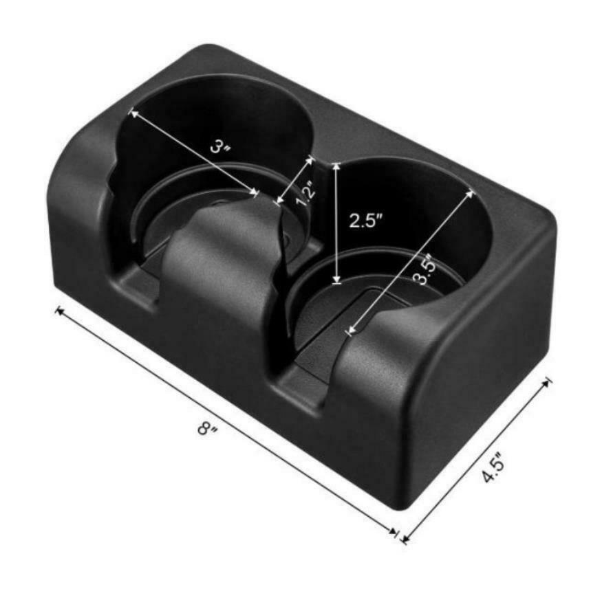 Seat Cup Holder Insert Drink Replacement For 2004-2012 Colorado Canyon Bench