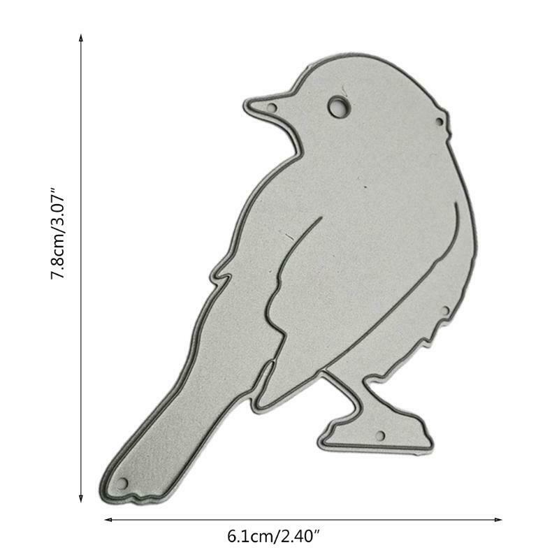 Quiet Bird Metal Cutting Dies Stencil DIY Scrapbooking Album Paper Card Making