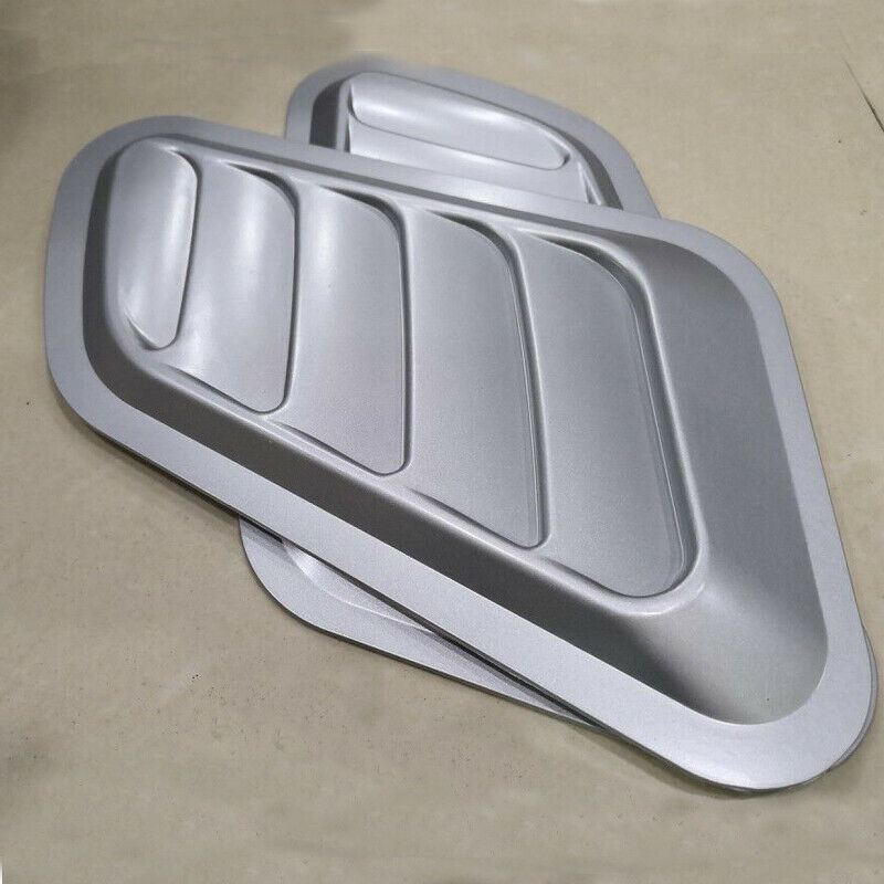 Car Decorative Air Flow Intake Scoop Turbo Bonnet Vent Cover Hood Fender Pretty