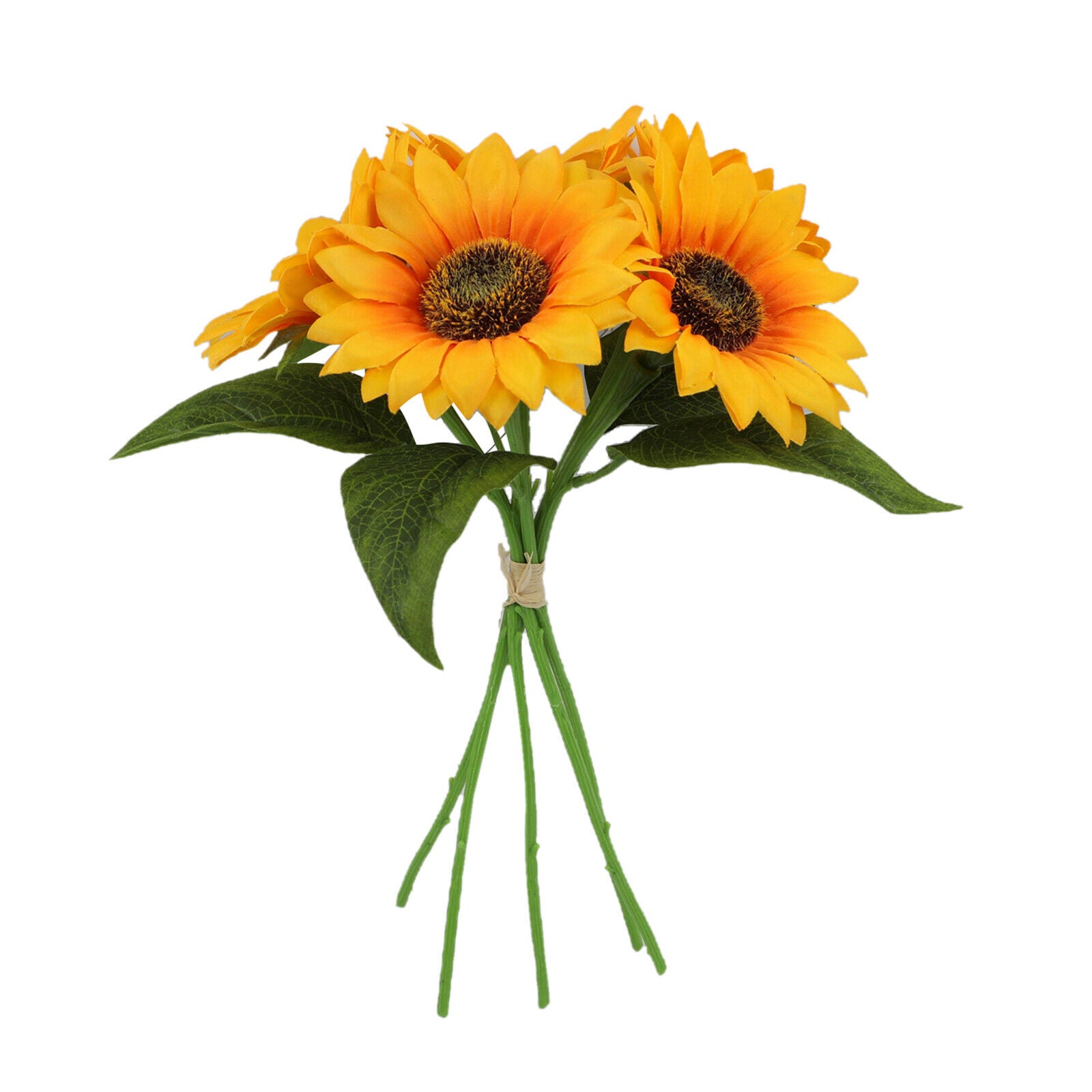 Artificial Silk Sunflower Faux Flowers Bouquet Table Centerpiece Party Decor