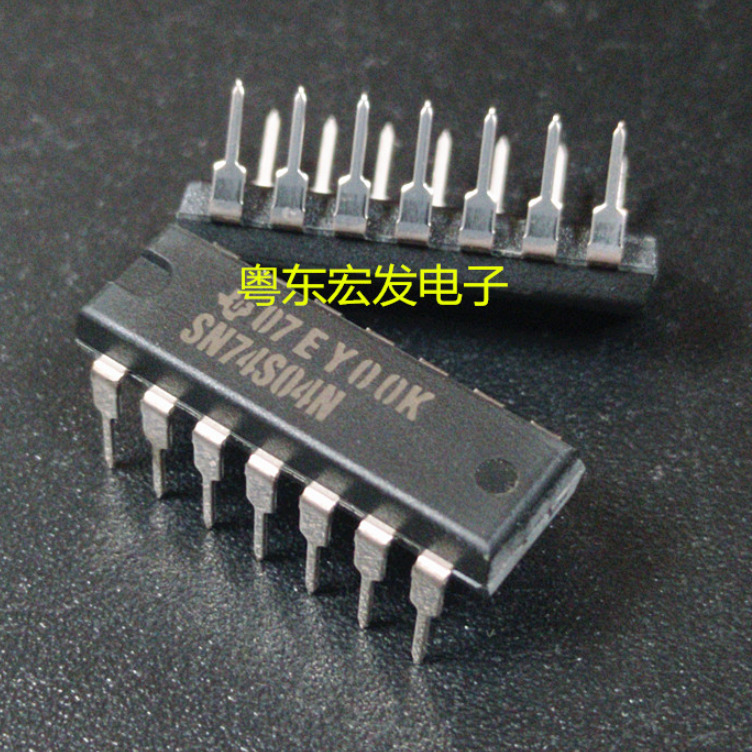 5PCS IC TI DIP-14 SN74S04N SN74S04NE4 (=DM74S04N HD74S04P 74S04PC 74S04N 74S04)