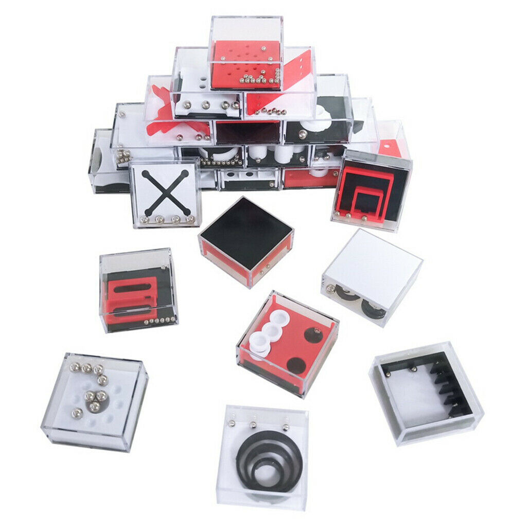 Mini Puzzle Box Brain Game Preschool Toys Baby Activity Play Centers Gifts