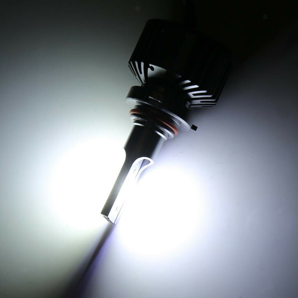 2 Pack L+R K8 55W 8LED Headlight Bulbs Lamp Super Bright 6000K 6800LM 9005