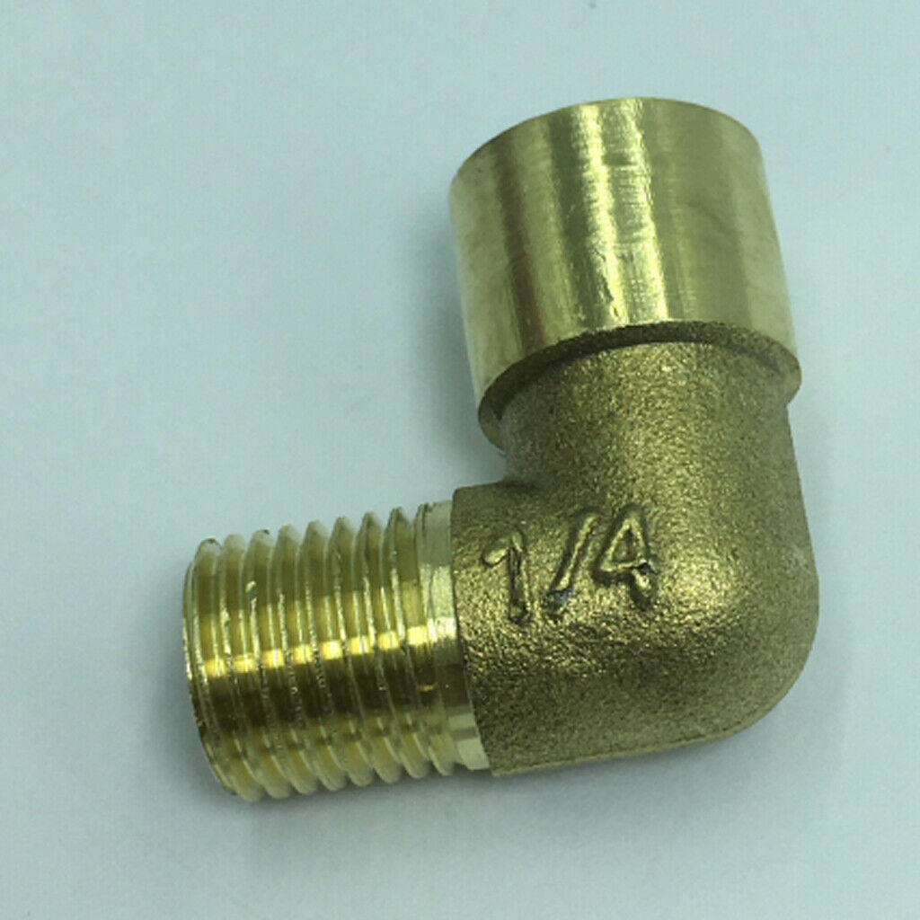 90 Degree Street Elbow Brass Adapter Connector Pipe Fittings DN8