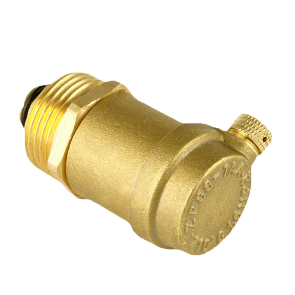 2x Brass Automatic Float Vent DN25 Brass Air Vent Valve 1.6MPa, DN20/DN25