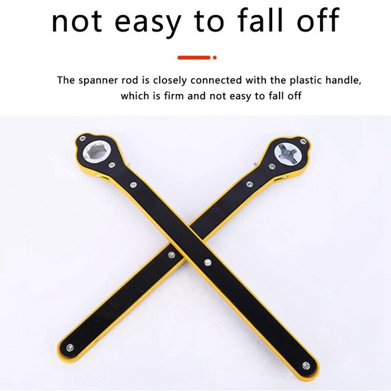 Automobile Tire Ratchet Wrench Tire Jack Removal Wrench Cross Jack Labor SavE5G3