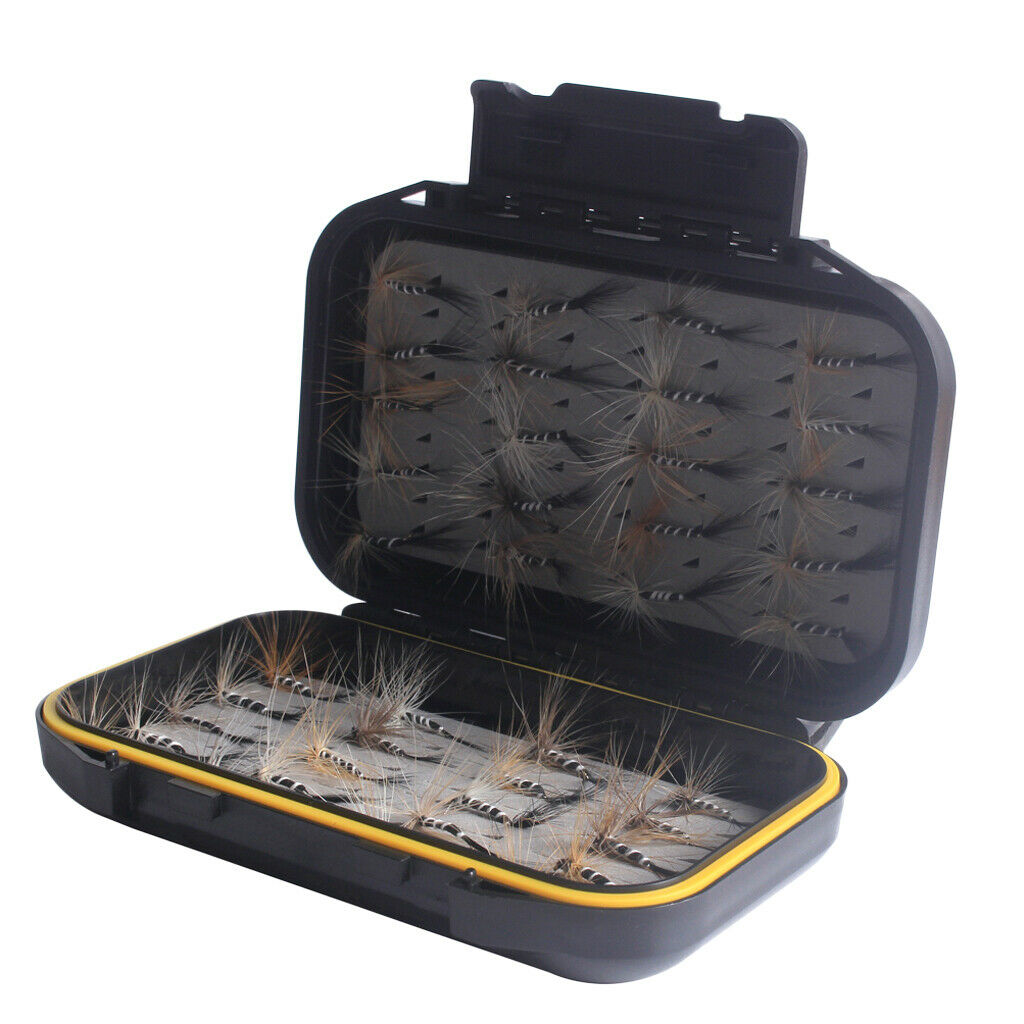 40pcs Fly Fishing Flies Lures Set Wet Fly Lure for Trout Bass Salmon