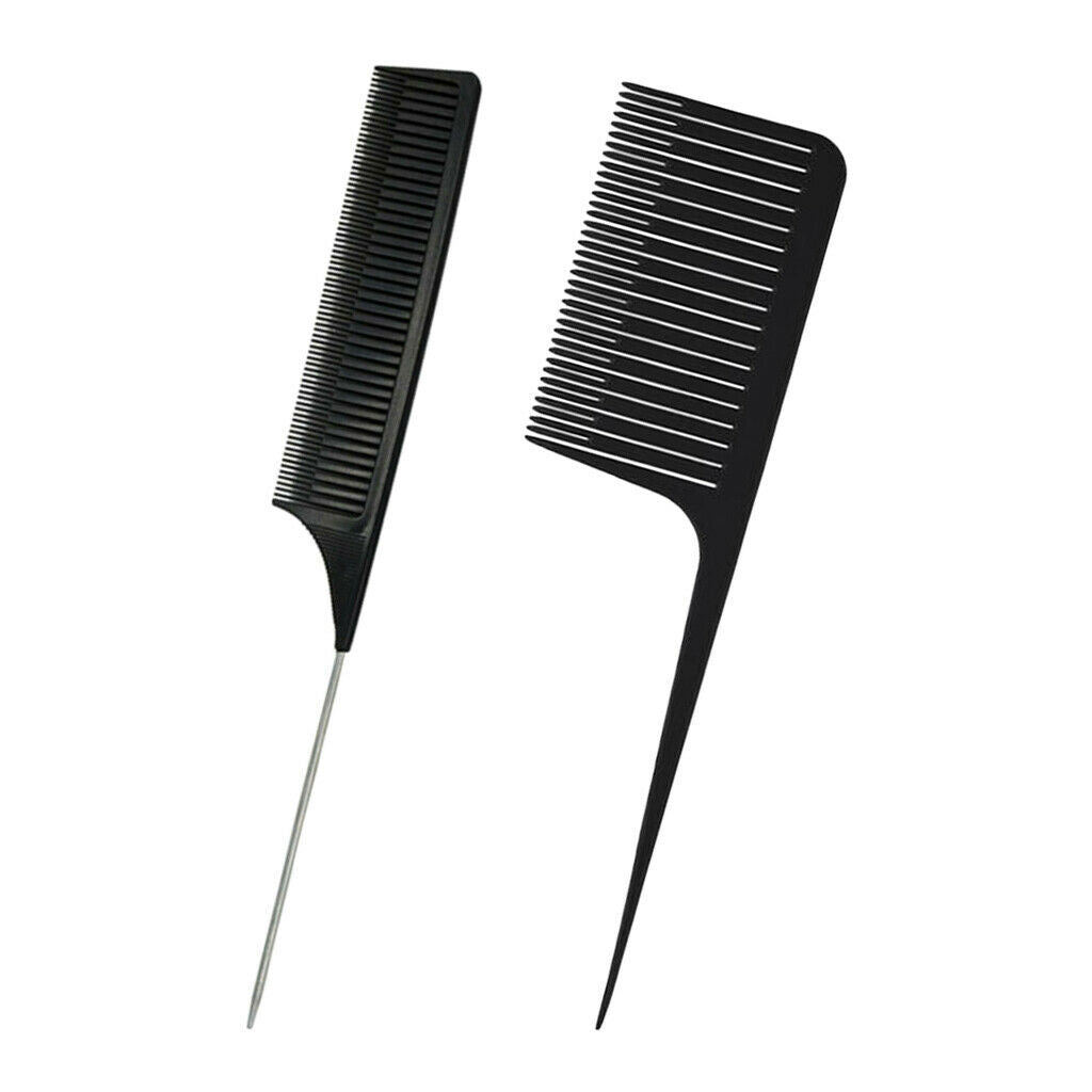 ABS Plastic Weave Highlighting Foiling Hair Combs Dyeing Combs Brushes Tool