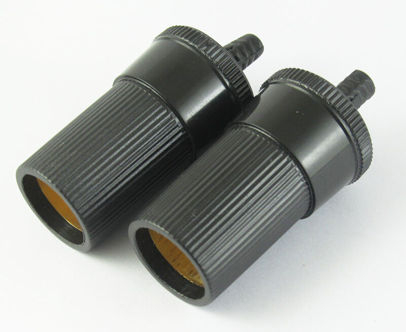 50x Car Plastic Power Cigarette Lighter Jack Female Socket Cable soldering YH15