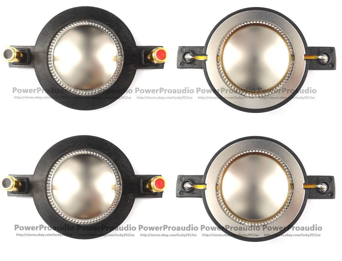 4Pcs Mackie DC10/1701 8ohm Tweeter Diaphragm SRM450 C300Z Horn Driver 8Ohm