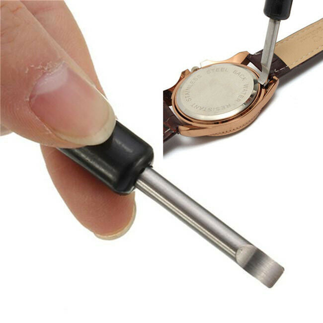 1pcs New Watch Back Case Cover Remover Battery Opener Pry Lever Snap Repair Tool