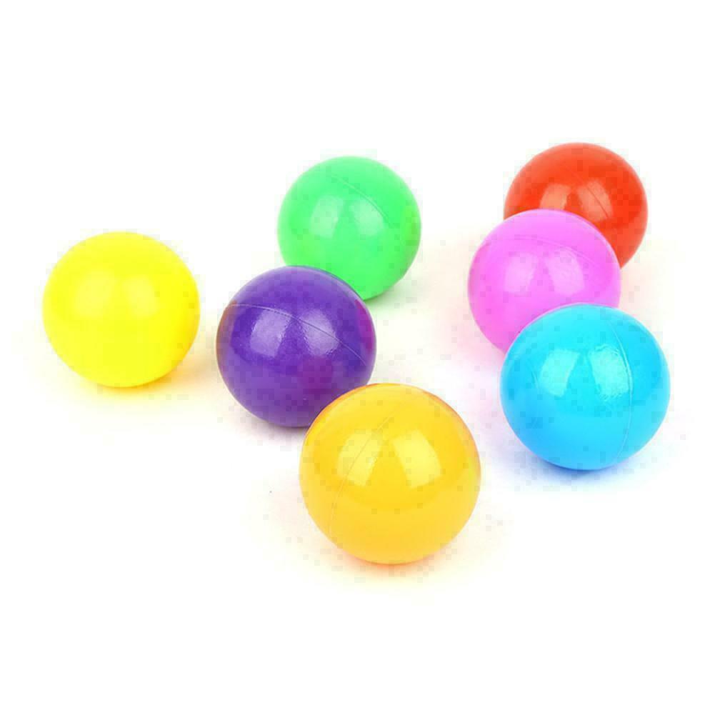 8CM Plastic Pit Balls For Children Ball Pits Kids Pool Play Multi Coloured R9X5