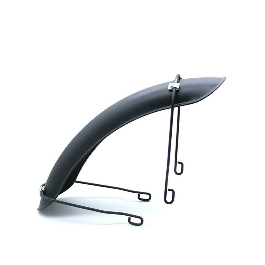 Universal 1Pcs Matte Metal Motorcycle Front Fender Protector Black 430*200*120mm