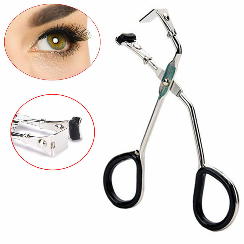 1X Eyelash Curler Tweezers Curling Eyelash Clip Cosmetic Eye Beauty Makeup Tool