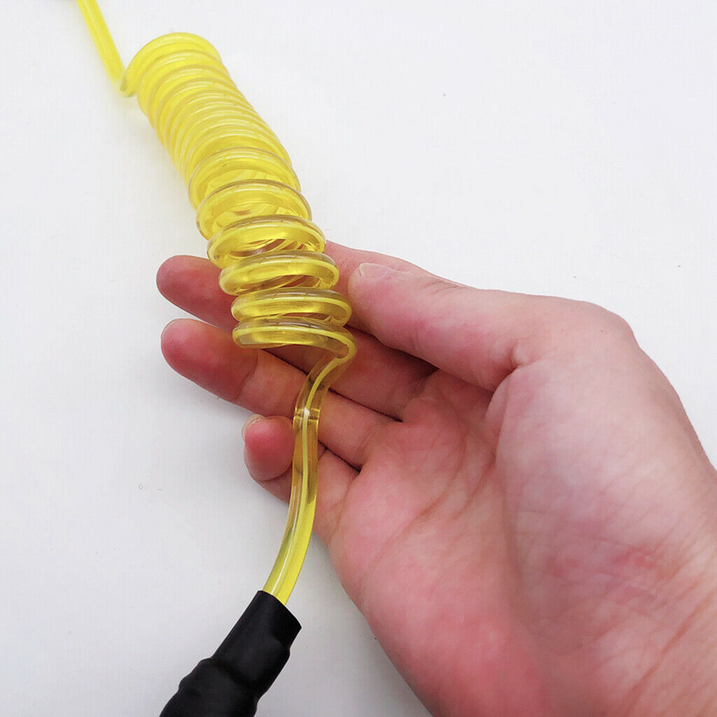 Paddle Safety Rod Elastic Leash Boats Raft Stretch Rope - Yellow