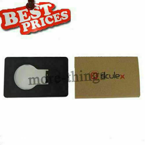 black card Wallet Pocket LED Card Creative Night Light Lamp White light