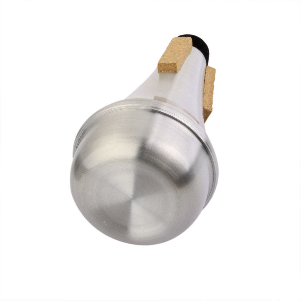 Aluminum Trumpet Straight Practice Cup Mute Lightweight Silencer Beginner