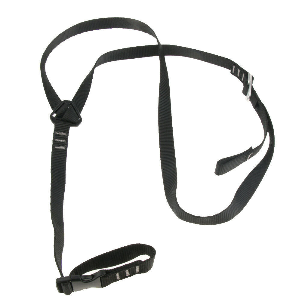 Rock Tree Climbing Adjustable Safety Harness Chest Ascender Shoulder Strap