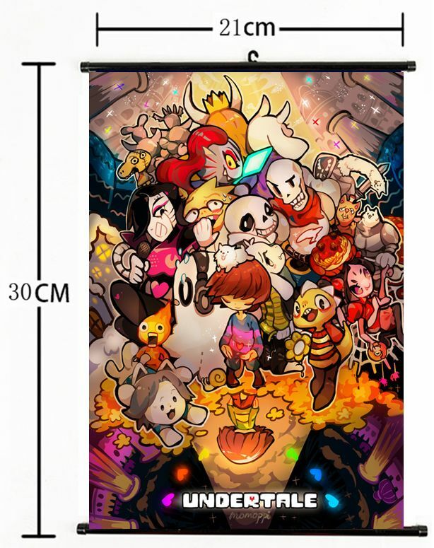 Hot Japan Anime Game Undertale Home Decor Wall Scroll  1189