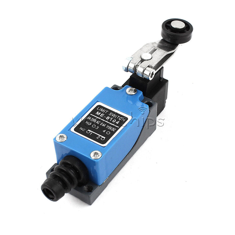 ME-8104 AC DC Limit Switch of Roller Wheel 1NC 1NO Reset Inching Position Switch