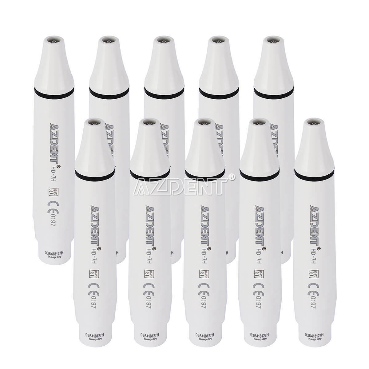 3X AZDENT Dental Ultrasonic Piezo Scaler Handpiece fit SATELEC & DTE Scaler