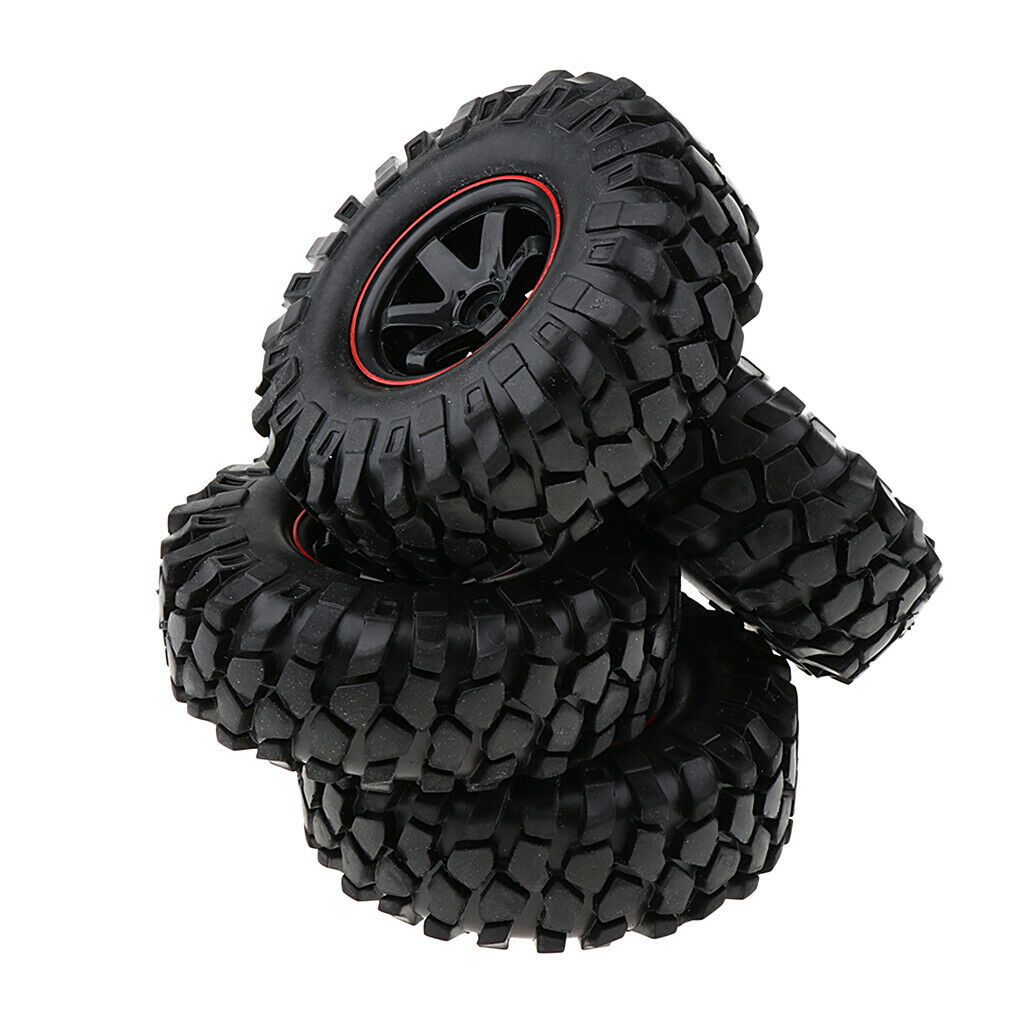 1/10 RC Electric 4WD Car Spare Parts 108mm Rubber Tires for