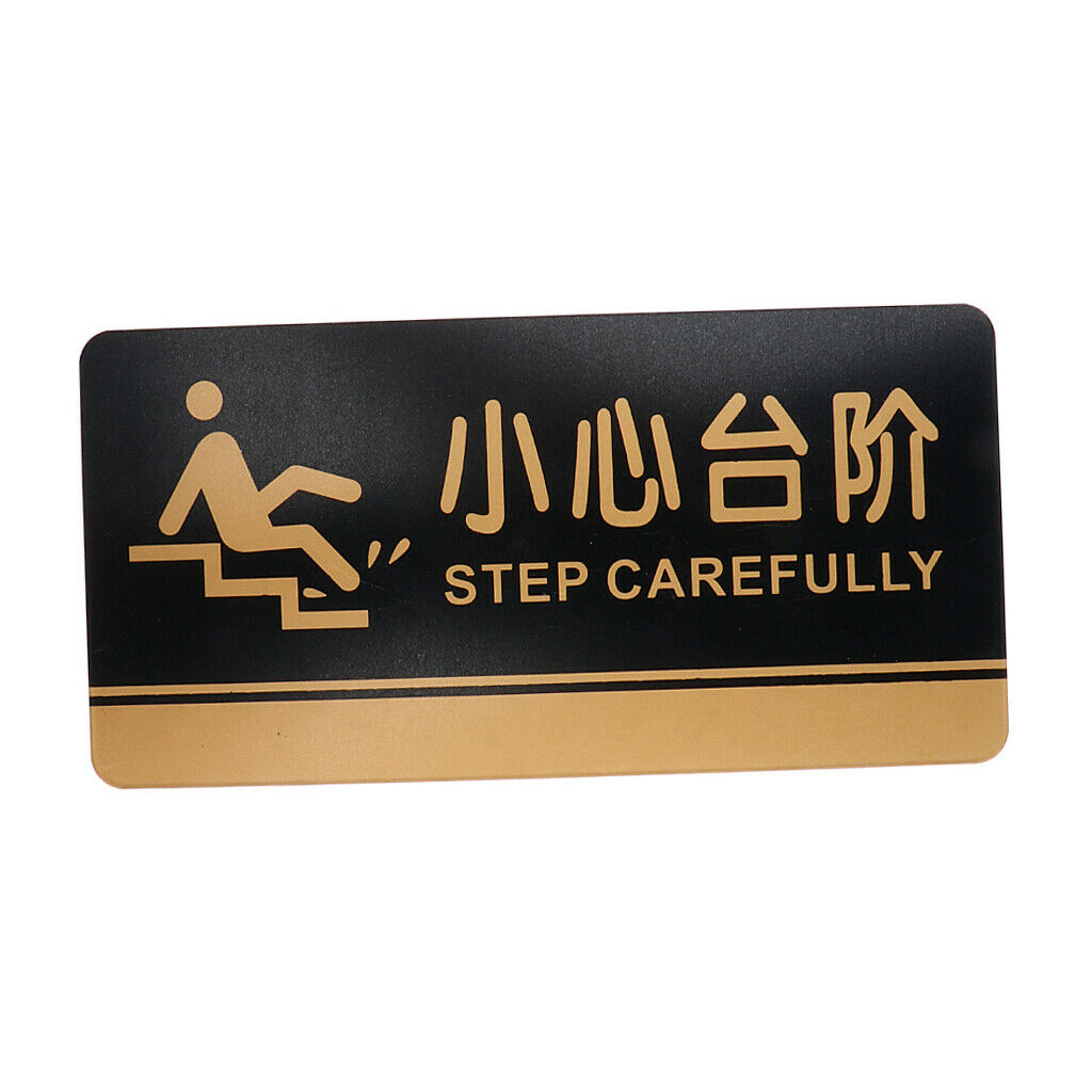 Notice Sign Step Carefully Sign for Schools, Retaurants Other Public