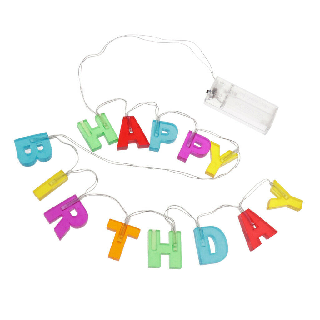 130cm Birthday Party Fairy String Lights Holiday Festival Decor Battery
