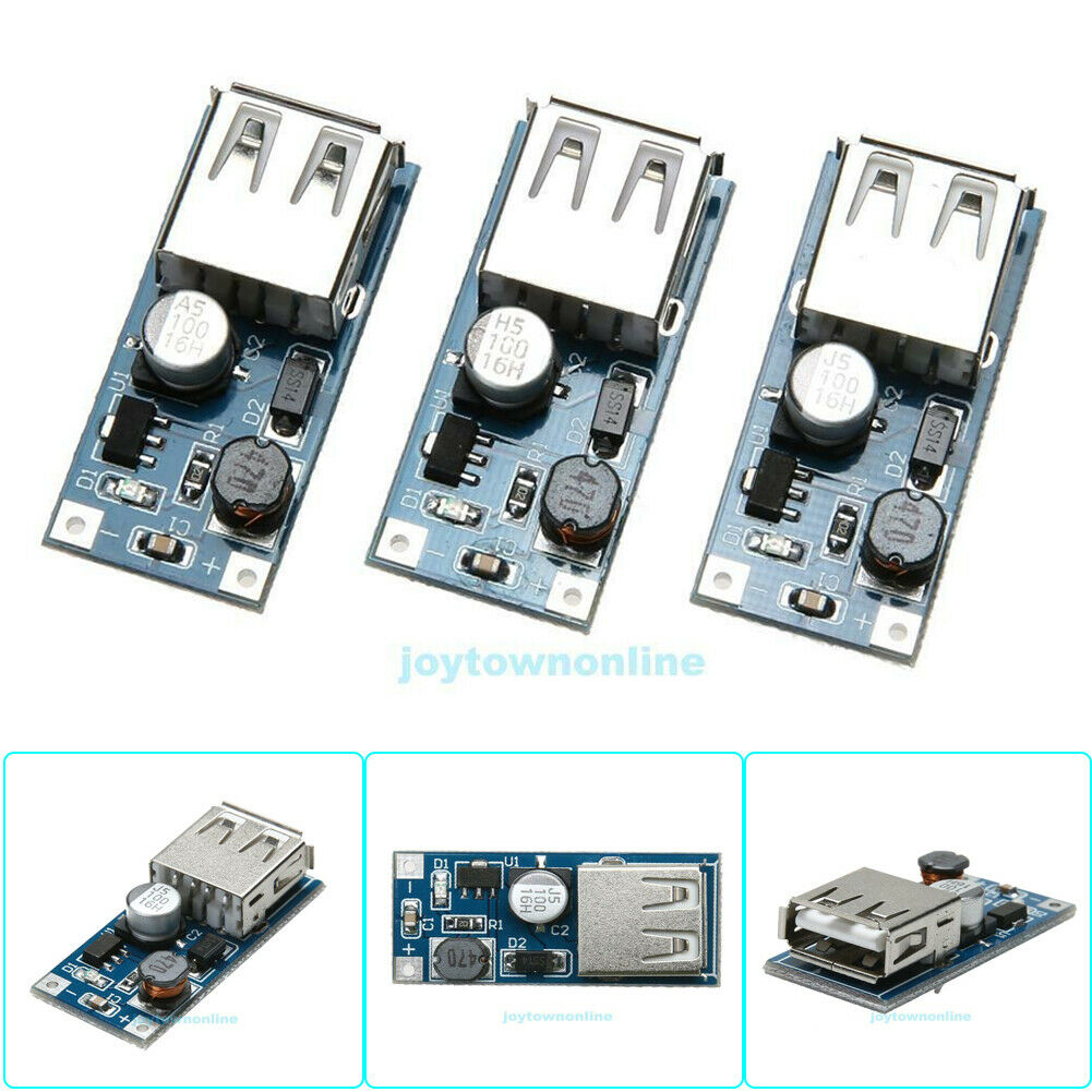 3X DC Step-up Boost Module Converter USB Power Boost Circuit Board 0.9V 5V to 5V