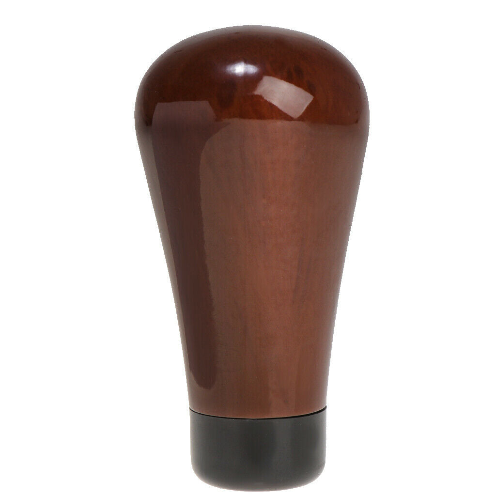 Plastic Manual Car Gear Shift Knob Shifter Lever Head Brown with Hoses Kit