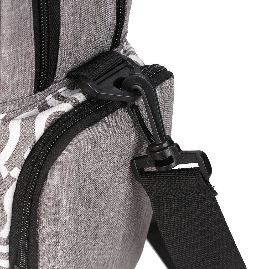 Baby Nappy Changing Bag Set Diaper Bags Mat Mummy Shoulder Handbag Grey