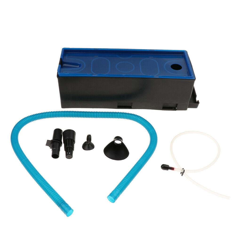 Aquarium Top Filter Box Fish Tank Water Pump Filter Box Two Szie to Select L