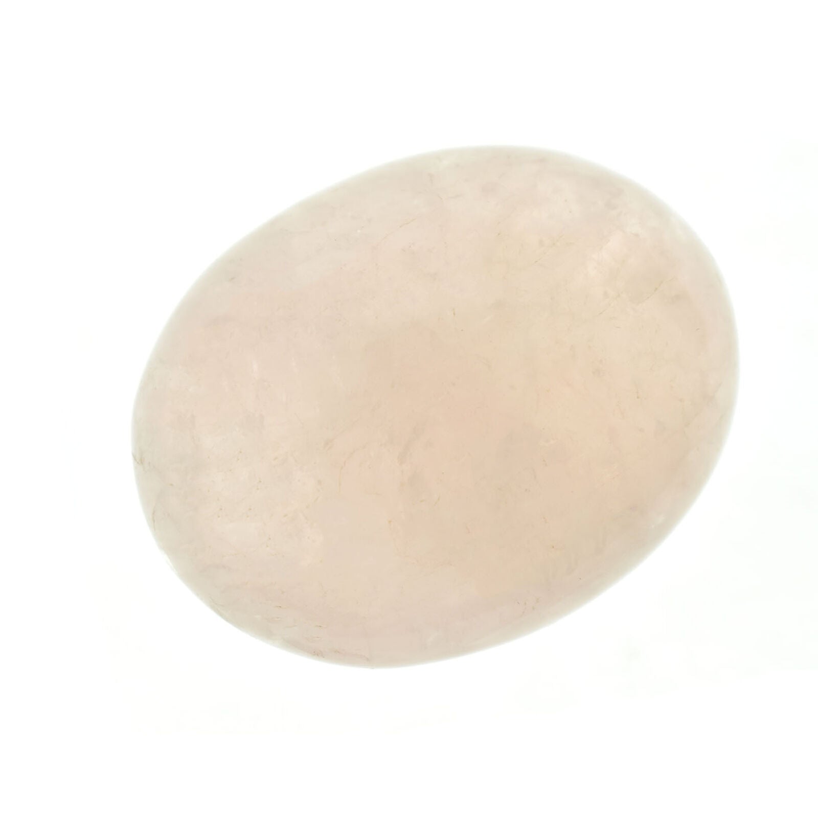 Rose Quartz Palm Stone Polished Pink Rose Quartz Worry Stone Tumbled Rose Quartz
