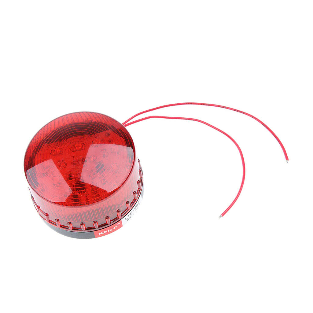 Industrial Safety Warning Strobe Beacon Lamp Light PC ABS Water Proof DC24V