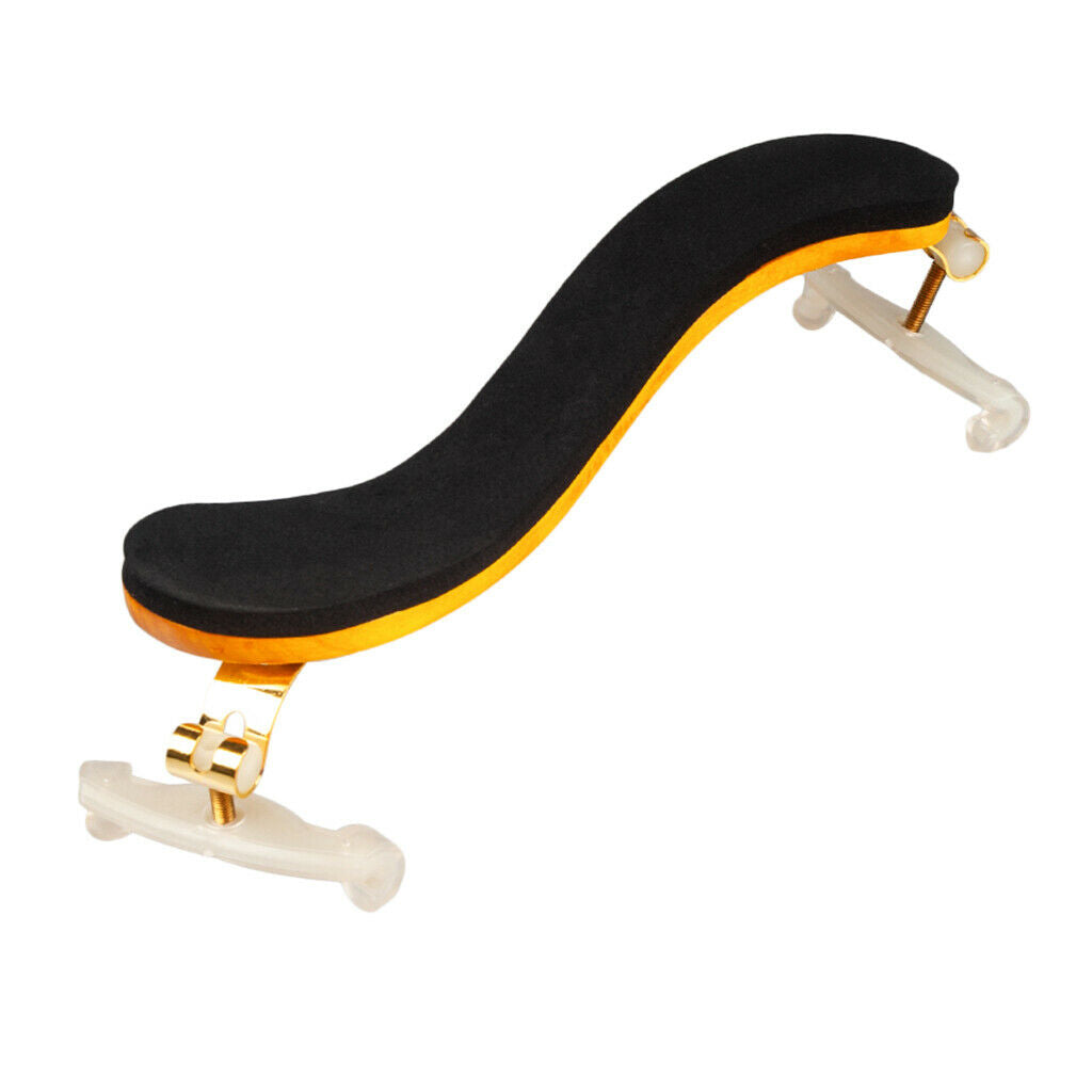 4/4 & 3/4 Violin Maple Wood Adjustable Shoulder Pad Instrumental Accessories