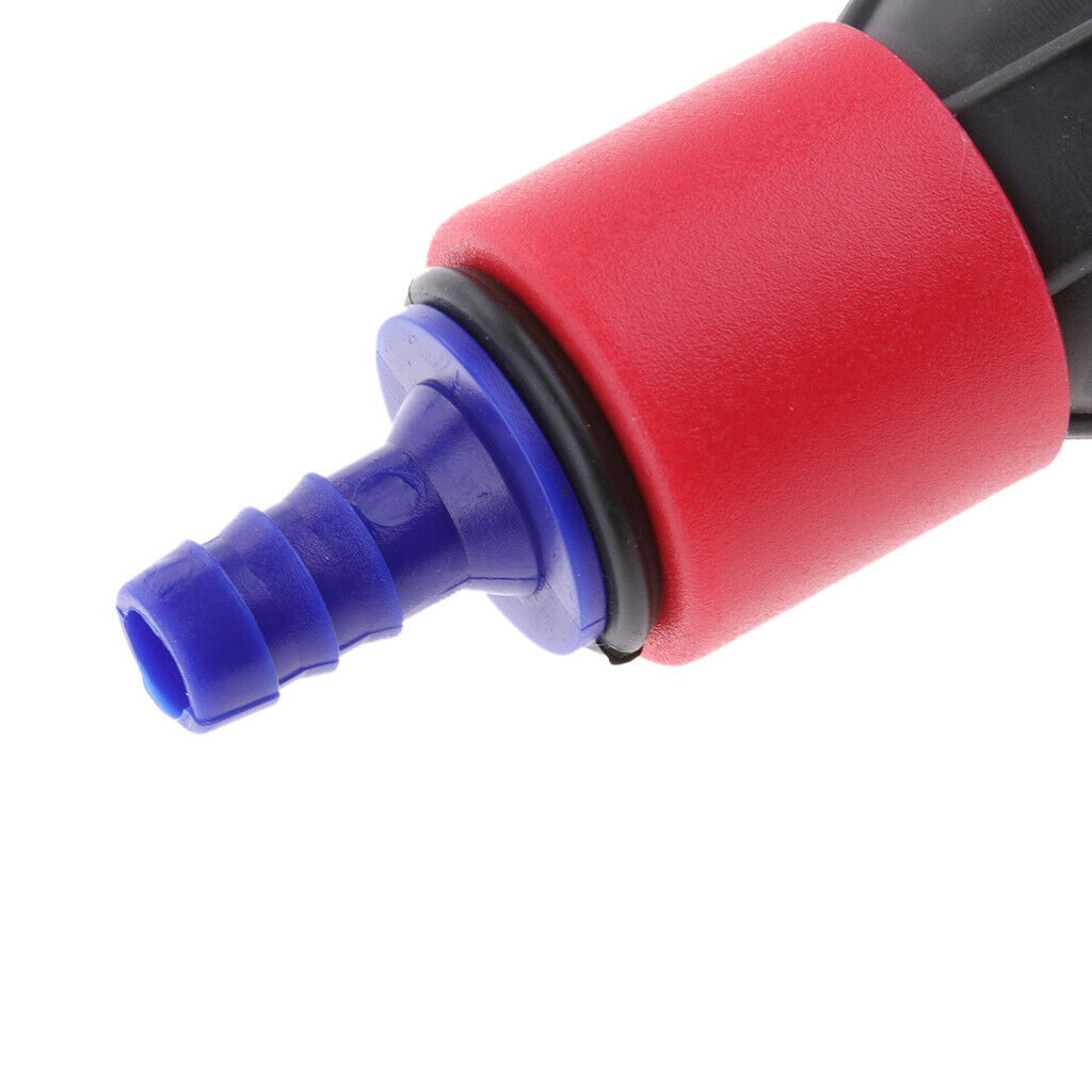 3/8'' 10mm Manual Hand Fuel Gas Transfer Pump Extractor Inline Fuel Pipe