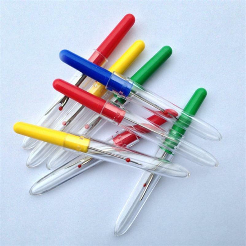 4PCS Stitch Unpicker Seam Ripper Thread Cutter Plastic Handle Craft Sewing Tool
