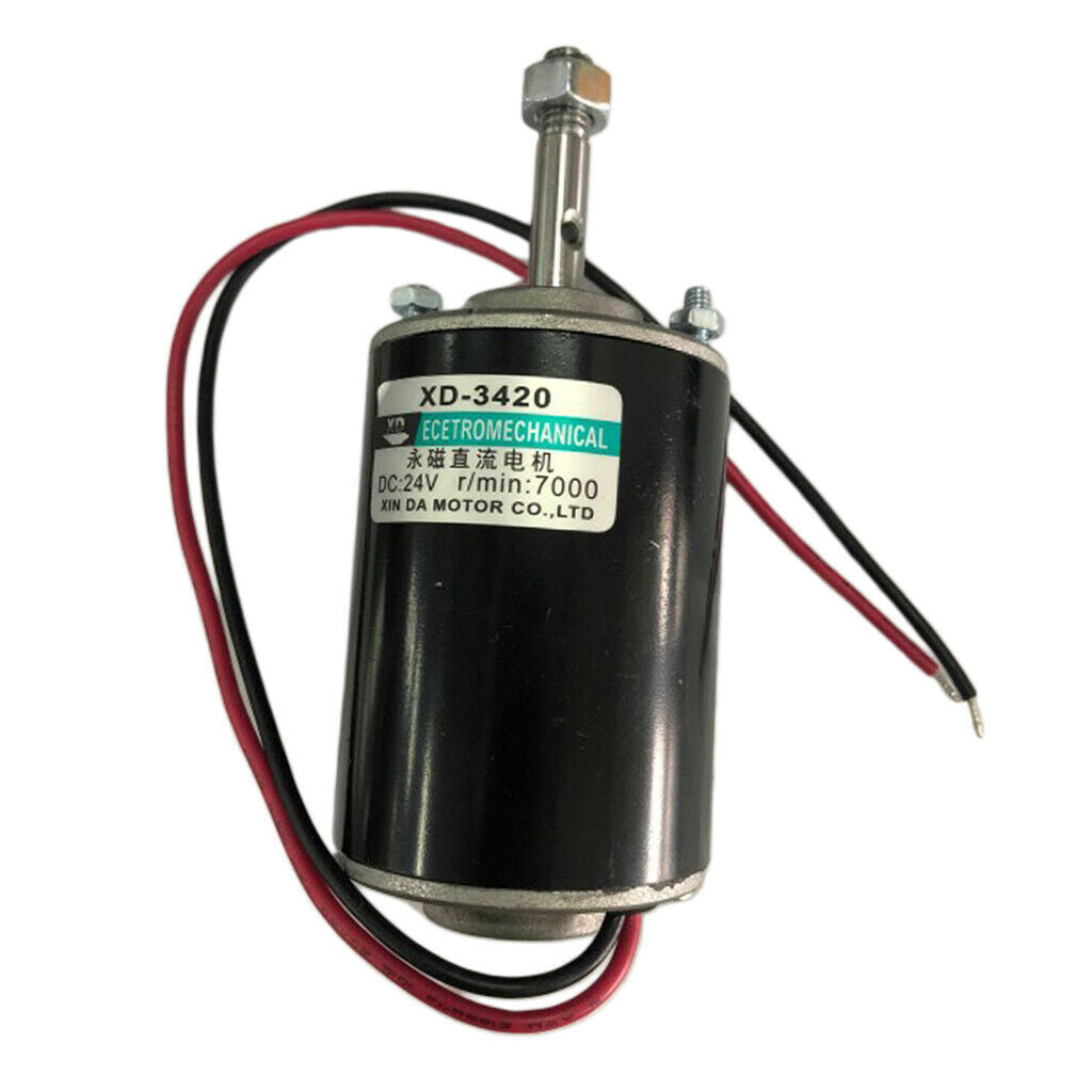 DC 12V 30W 3000RPM High Speed CW/CCW Reversible Permanent Magnet Electric DC