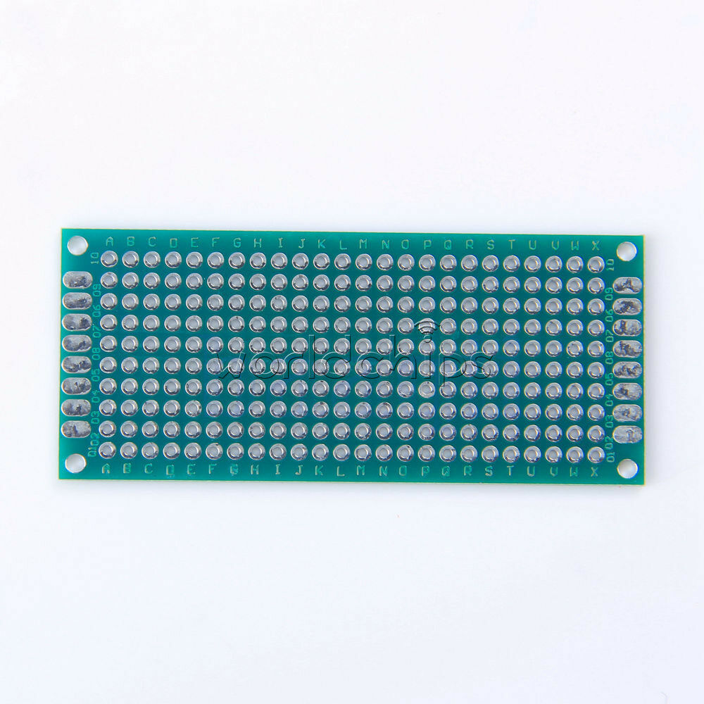 5Pcs Double Side Prototype PCB Bread board Tinned Universal 3x7 cm 30x70 mm