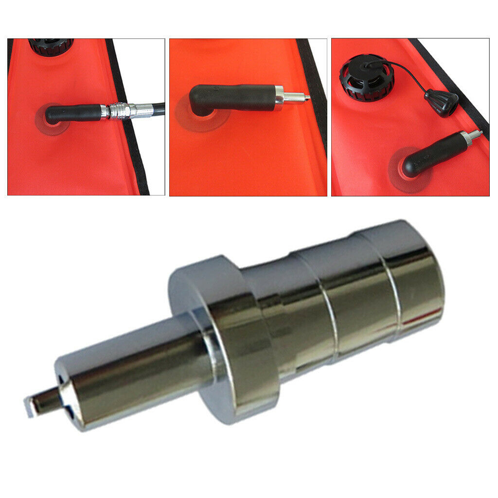 Scuba Diving SMB Surface Marker Buoy Safety Sausage Tube Inflator Nozzle SMB