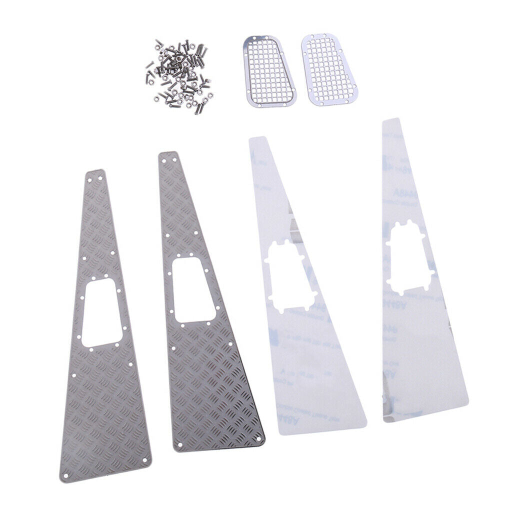 1/10 Climbing Truck Anti-skid Plate & Window Fence for RC   -4